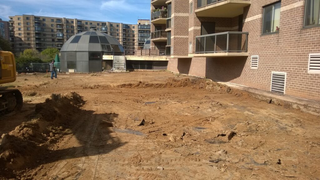 Rotunda Condominiums Community Center McLean, VA D2 Site Work